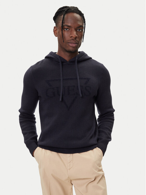 Guess Суитшърт M5BR18 Z0470 Тъмносин Regular Fit цвят на ниска цена