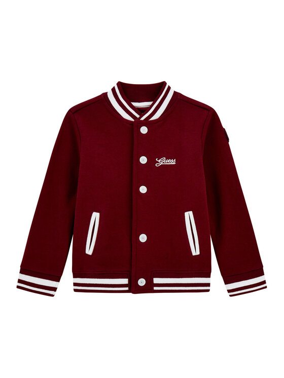 Guess Суитшърт N5YQ10 K0160 Червен Regular Fit цвят на ниска цена