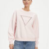 Guess Суитшърт W5YQ04 KC8I0 Розов Regular Fit цвят на ниска цена
