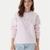 Guess Суитшърт W6RQ16 KB681 Розов Regular Fit цвят на ниска цена