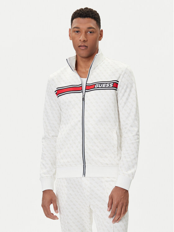 Guess Суитшърт Z2BQ06 K7122 Бял Regular Fit цвят на ниска цена