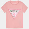 Guess Тишърт K4RI31 K6YW1 Розов Regular Fit цвят на ниска цена