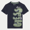 Guess Тишърт L5GI12K8HM4 Син Classic Fit цвят на ниска цена