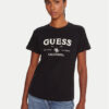 Guess Тишърт V5BI02 KCBF1 Черен Regular Fit цвят на ниска цена