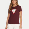 Guess Тишърт W1YI1B I3Z14 Бордо Regular Fit цвят на ниска цена