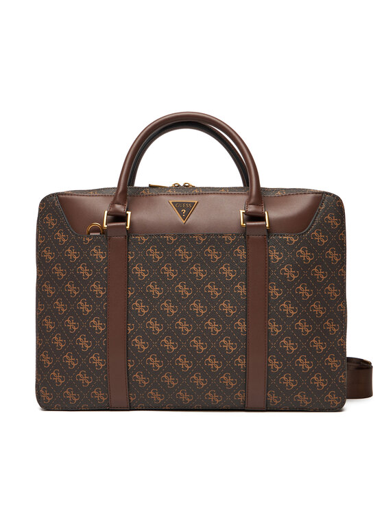 Guess Чанта за лаптоп Vezzola Smart HMEVZL P3138 Кафяв цвят на ниска цена