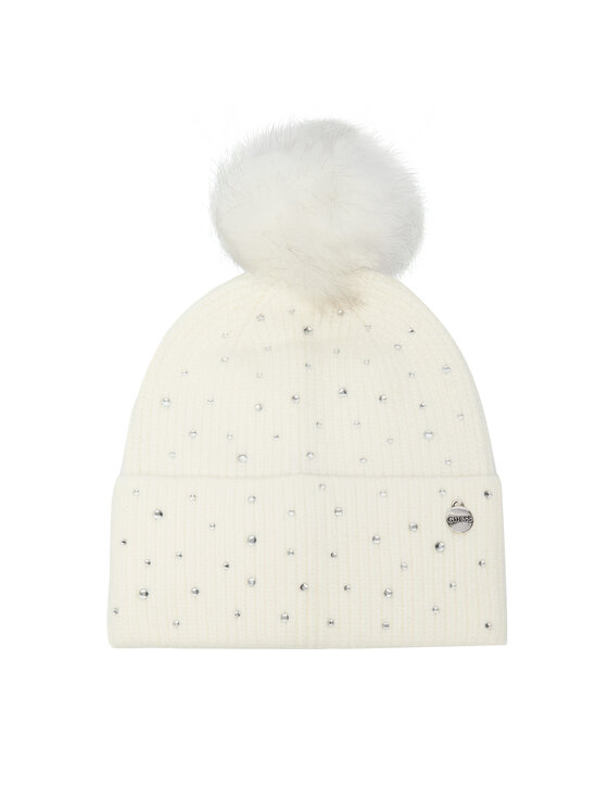 Guess Шапка AW5213 POL01 Бял цвят на ниска цена