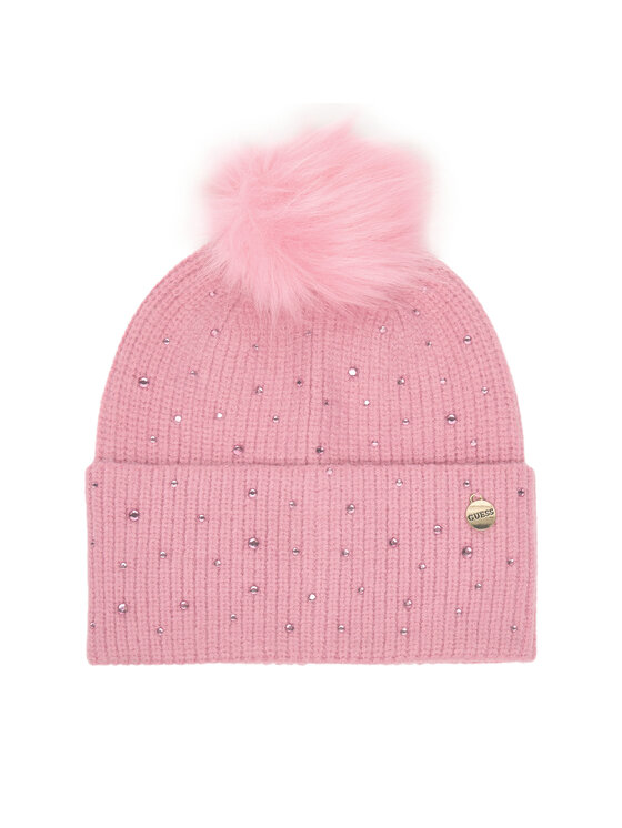 Guess Шапка AW5213 POL01 Розов цвят на ниска цена