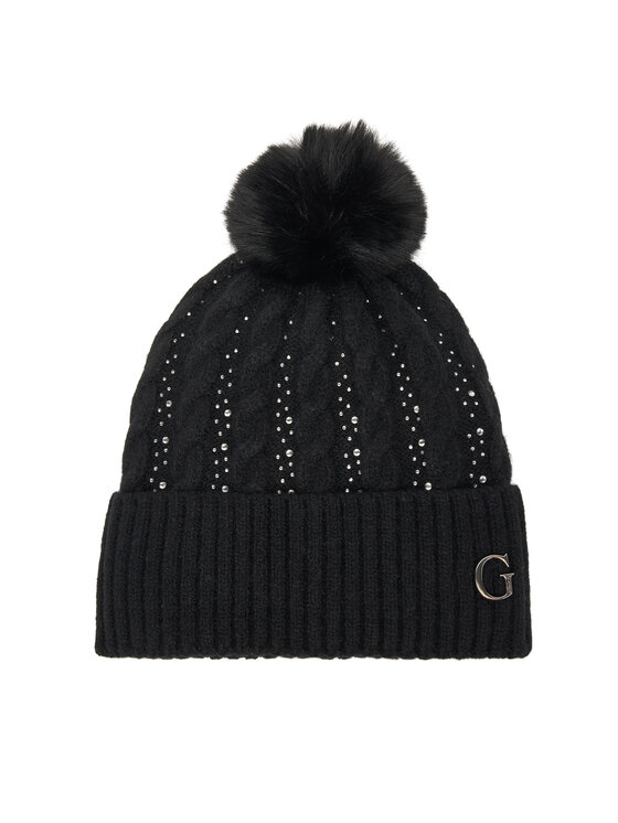 Guess Шапка AW5385 POL01 Черен цвят на ниска цена