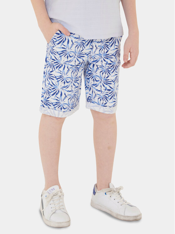 Guess Шорти от плат L4RD07 WFYJ0 Цветен Regular Fit цвят на ниска цена