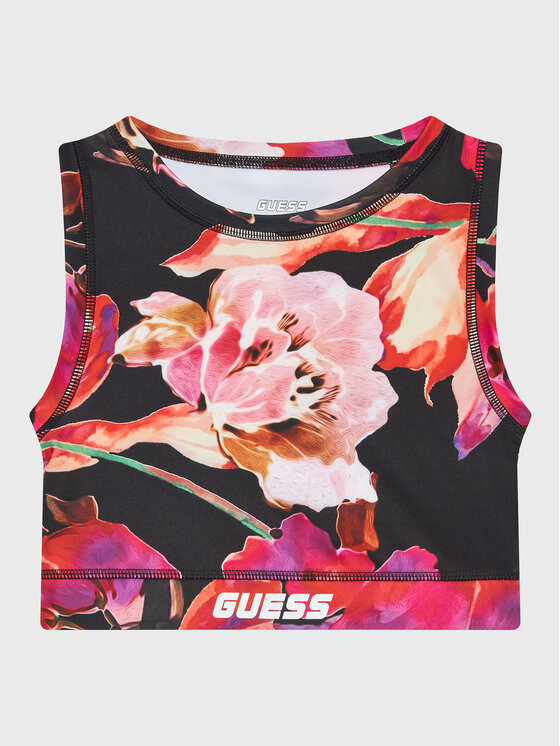Guess топ J3RI41 MC03W Цветен Regular Fit цвят на ниска цена