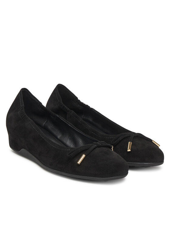 HÖGL Балеринки 9-103712-01000 Черен цвят на ниска цена