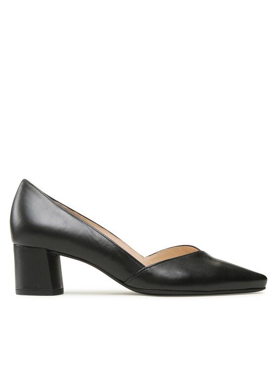 HÖGL Обувки на ток 0-174500-0100 Черен цвят на ниска цена