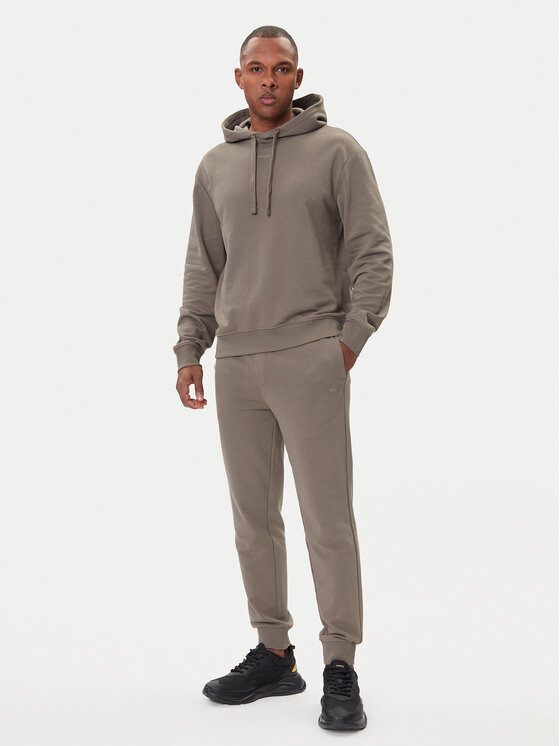 HUGO Анцуг Dapodayote 50492581 Бежов Relaxed Fit цвят на ниска цена