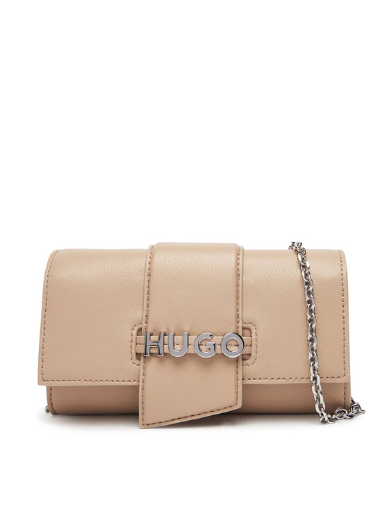 HUGO Дамска чанта 50547057 Бежов цвят на ниска цена