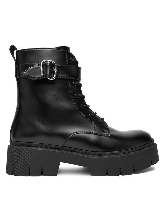 HUGO Зимни обувки Kris 50552730 Черен цвят на ниска цена