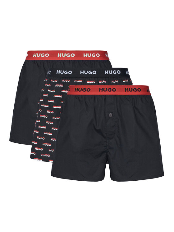 HUGO Комплект боксерки 50532565 Черен цвят на ниска цена