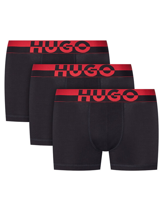 HUGO Комплект боксерки 50545667 Черен цвят на ниска цена