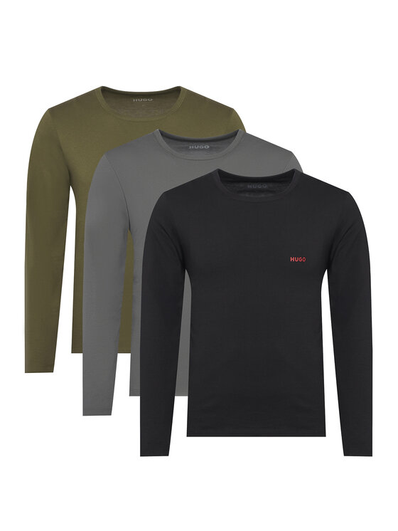 HUGO Комплект дълги ръкави 50492631 Цветен Regular Fit цвят на ниска цена