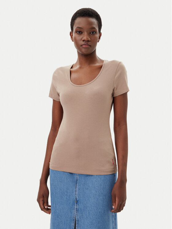 HUGO Комплект тениски 50469660 Черен Regular Fit цвят на ниска цена