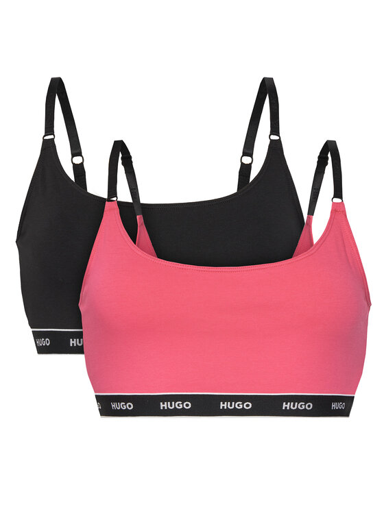 HUGO Комплект топ сутиени 50480158 Черен цвят на ниска цена