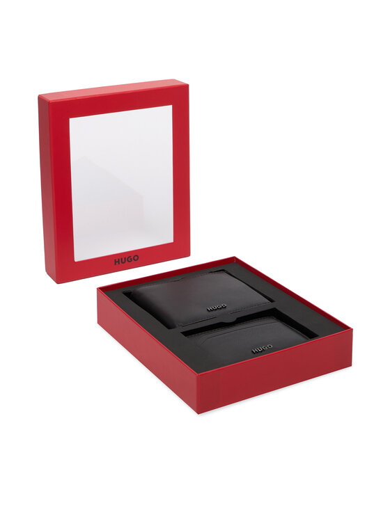 HUGO Подаръчен комплект 50558556 Черен цвят на ниска цена