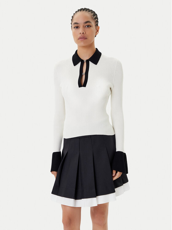 HUGO Пуловер Sharro 50542608 Бежов Slim Fit цвят на ниска цена