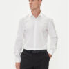 HUGO Риза Koey 50544922 Бял Slim Fit цвят на ниска цена