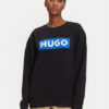 HUGO Суитшърт Classic 50522425 Черен Relaxed Fit цвят на ниска цена