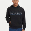 HUGO Суитшърт Nogudi 50549151 Черен Regular Fit цвят на ниска цена