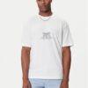HUGO Тишърт Duarms 50542817 Бял Oversize цвят на ниска цена