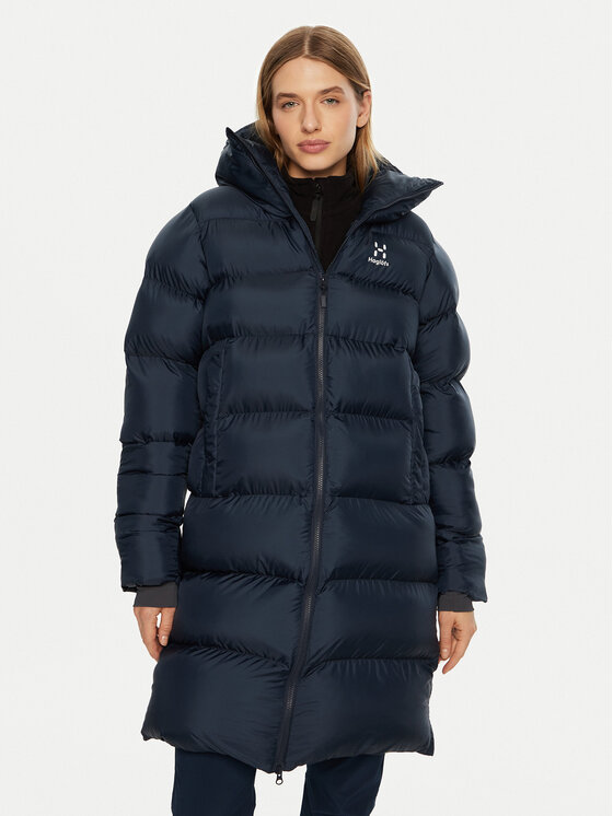 Haglöfs Зимно яке Long Mimic 607706 Тъмносин Relaxed Fit цвят на ниска цена