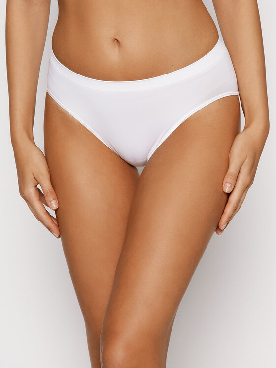 Hanro Класически дамски бикини Touch Feeling 1812 Бял цвят на ниска цена