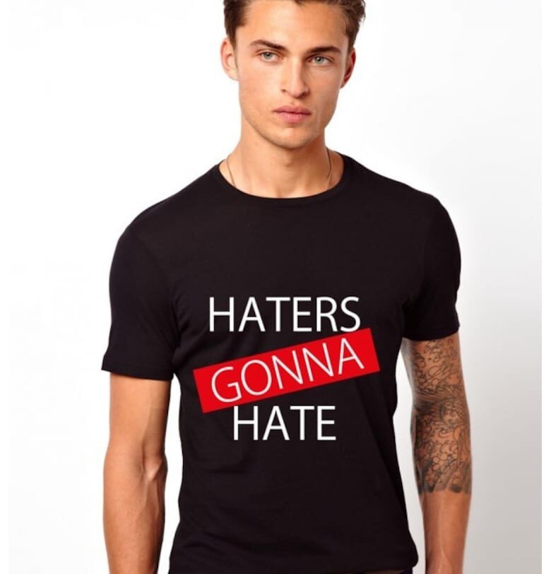 Haters Gonna Hate 1 тениска THEICONIC