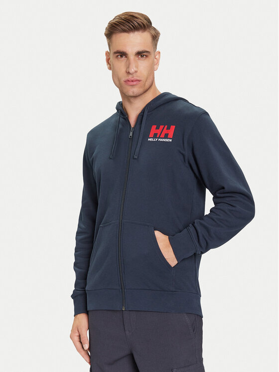 Helly Hansen Суитшърт HH Logo 54581 Тъмносин Regular Fit цвят на ниска цена