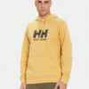Helly Hansen Суитшърт HH Logo 54582 Бежов Regular Fit цвят на ниска цена