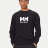 Helly Hansen Суитшърт HH Logo 54583 Черен Regular Fit цвят на ниска цена