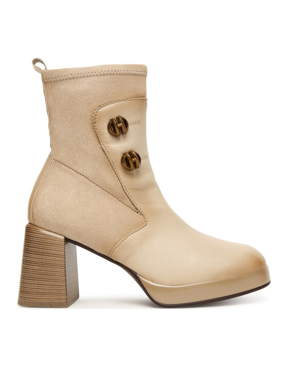 Hispanitas Боти HI254228 Екрю цвят на ниска цена