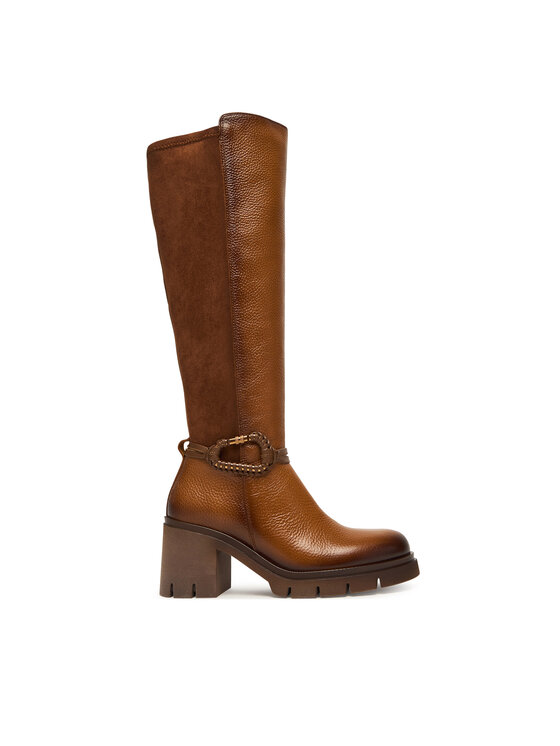 Hispanitas Ботуши HI254332 Кафяв цвят на ниска цена