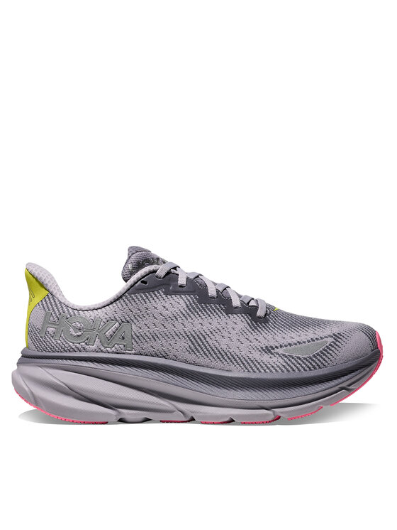 Hoka Маратонки за бягане Clifton 9 Gtx GORE-TEX 1141490F Сив цвят на ниска цена
