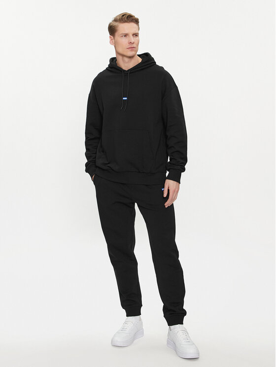 Hugo Анцуг Nalonso 50522369 Черен Relaxed Fit цвят на ниска цена