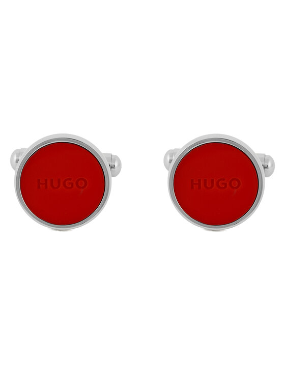 Hugo Копчета за ръкавели E-Color1 50494891 Сребрист цвят на ниска цена