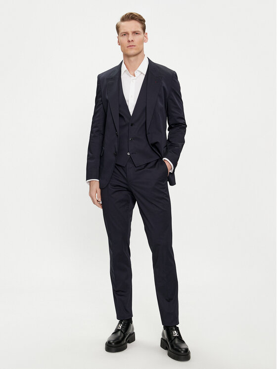 Hugo Костюм Henry/Getlin242V2X 50513585 Тъмносин Regular Fit цвят на ниска цена