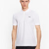 Hugo Тениска с яка и копчета 50470547 Бял Slim Fit цвят на ниска цена