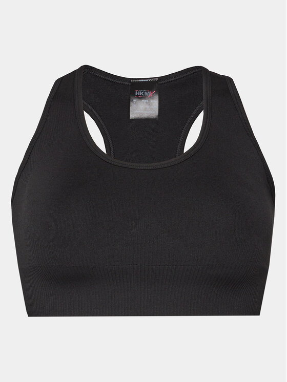 Hunkemöller Спортен сутиен HKMX 205187 Черен цвят на ниска цена