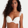 Hunkemöller Сутиен push-up Posie PP Maximizer 302550 Бял цвят на ниска цена