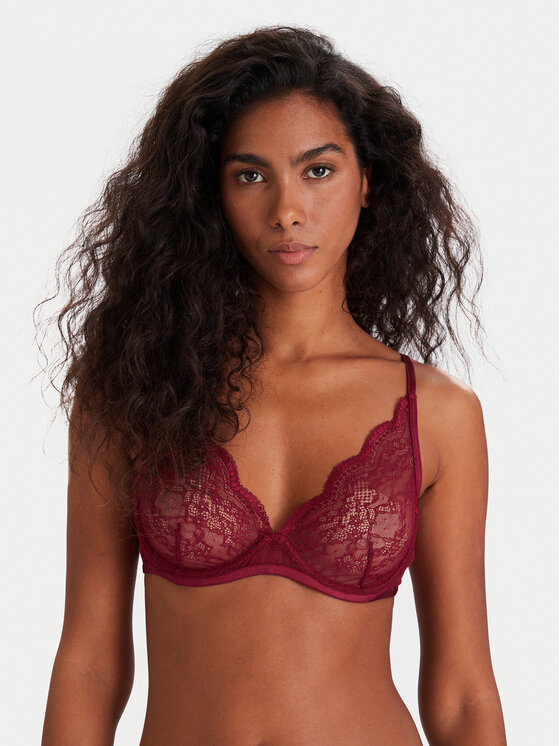 Hunkemöller Сутиен с банели 206365 Червен цвят на ниска цена