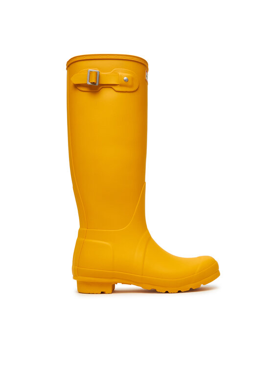 Hunter Гумени ботуши Org Tall WFT1000RMA Жълт цвят на ниска цена