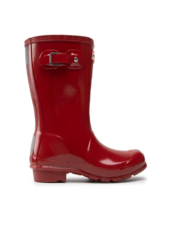 Hunter Гумени ботуши Original Kids Gloss JFT6000RGL Червен цвят на ниска цена