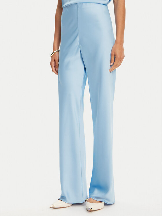 Imperial Текстилни панталони P5R7JBA Светлосиньо Regular Fit цвят на ниска цена